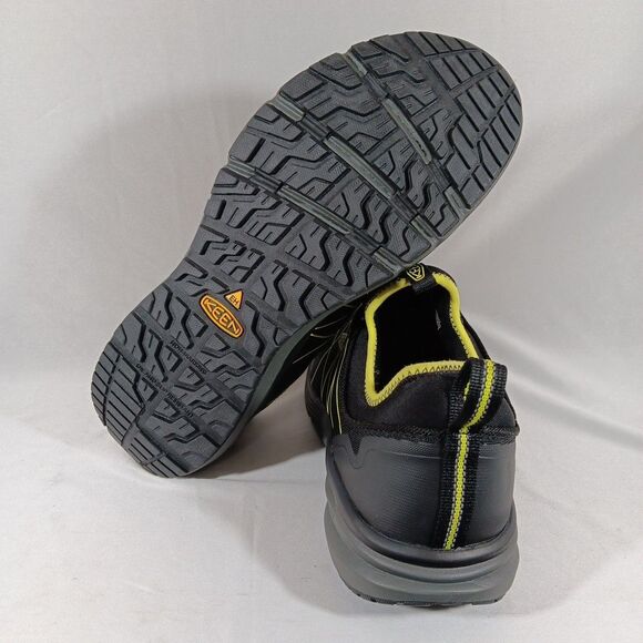 Keen Utility Vista Energy Shift Safety Carbon Toe Shoe Men’s 11D, Black Slip-On - Picture 6 of 8